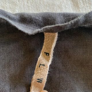 フォグリネンワーク(fog linen work)のフォグリネンワーク　リネンコート　グレー(ロングコート)