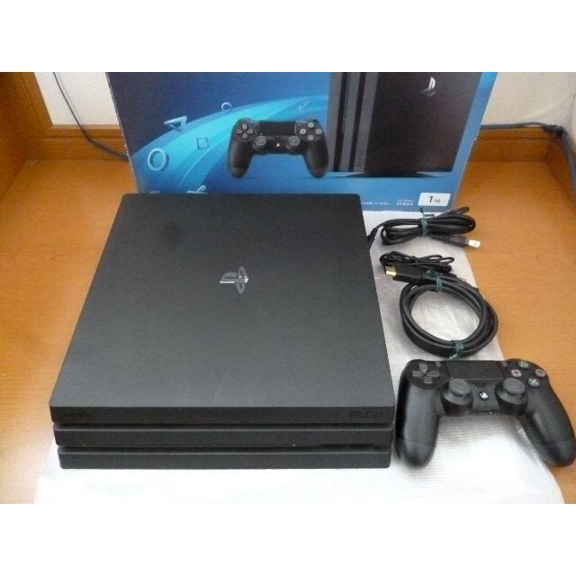 美品◆保証付◆PS4 Pro◆CUH-7200B B01◆ブラック