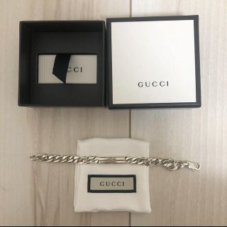 グッチ(Gucci)のGUCCI グッチ　ノット インフィニティ　シルバー　ブレスレット サイズ18(ブレスレット/バングル)