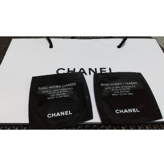 シャネル(CHANEL)の□■非売品■□CHANEL　メイクアップベース　サンプル2個&ショップ袋(化粧下地)