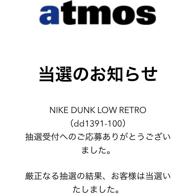 NIKE DUNK LOW RETRO（dd1391-100） 26.5cm 1