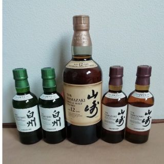 山崎12年　ウイスキー　セット(ウイスキー)