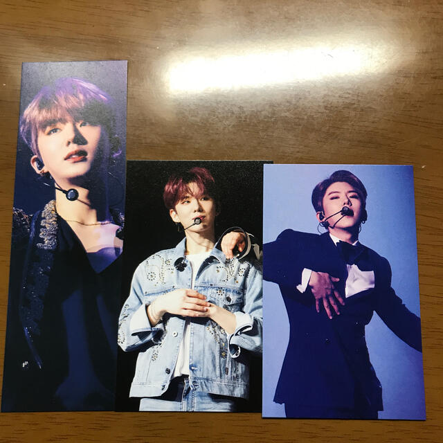 monsta x キヒョン トレカ しおり エンタメ/ホビーのタレントグッズ(アイドルグッズ)の商品写真