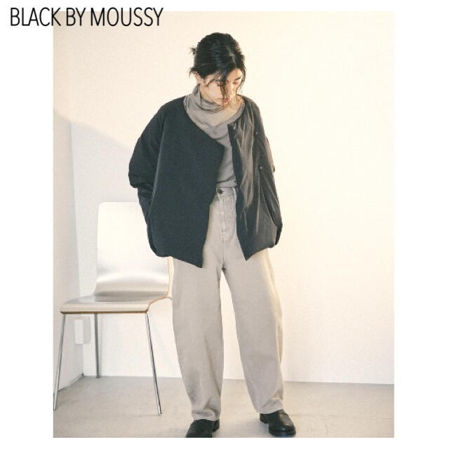 BLACK by moussy(ブラックバイマウジー)のBLACK BY MOUSSY cocoon down short coat レディースのジャケット/アウター(ダウンジャケット)の商品写真