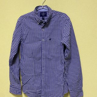 アメリカンイーグル(American Eagle)の<専用>アメリカンイーグル　チェックシャツ(シャツ)