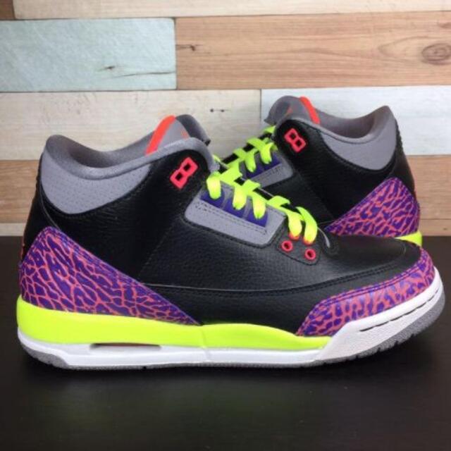 NIKE(ナイキ)のNIKE AIR JORDAN 3 RETRO 24cm レディースの靴/シューズ(スニーカー)の商品写真