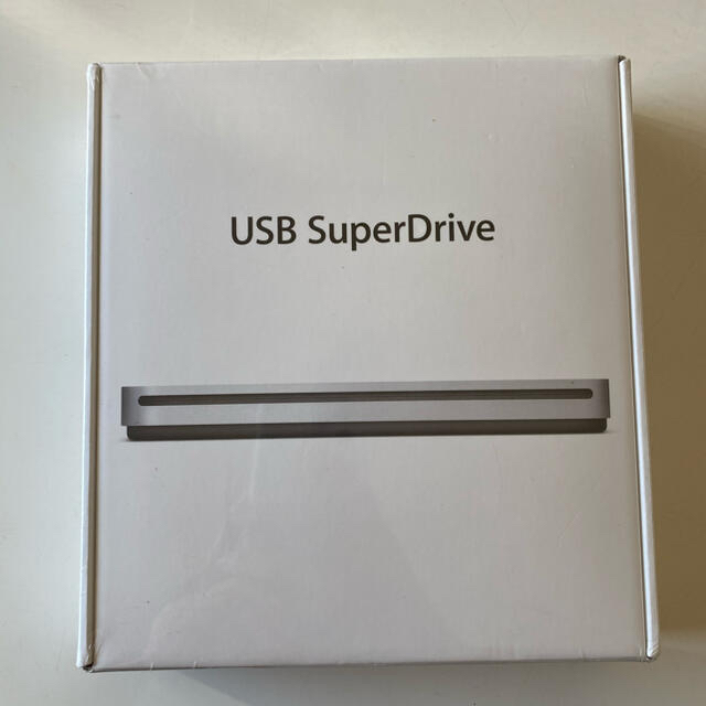 Apple(アップル)のApple USB SuperDrive 新品 スマホ/家電/カメラのPC/タブレット(PC周辺機器)の商品写真