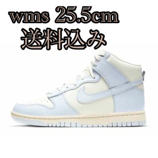 ナイキ(NIKE)のNIKE WMNS DUNK HIGH FOOTBALL GREY 25.5cm(スニーカー)