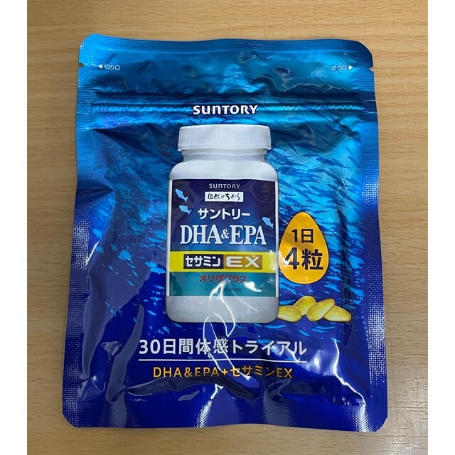 サントリー 自然のちから DHA & EPA ＋ セサミンEX 120粒入り