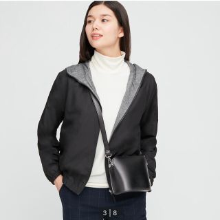 ユニクロ(UNIQLO)のレザーショルダーバッグ【UNIQLO】(ショルダーバッグ)