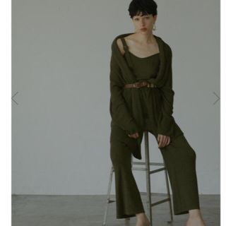 アメリヴィンテージ(Ameri VINTAGE)のAmeri KNIT ROMPERS(セット/コーデ)