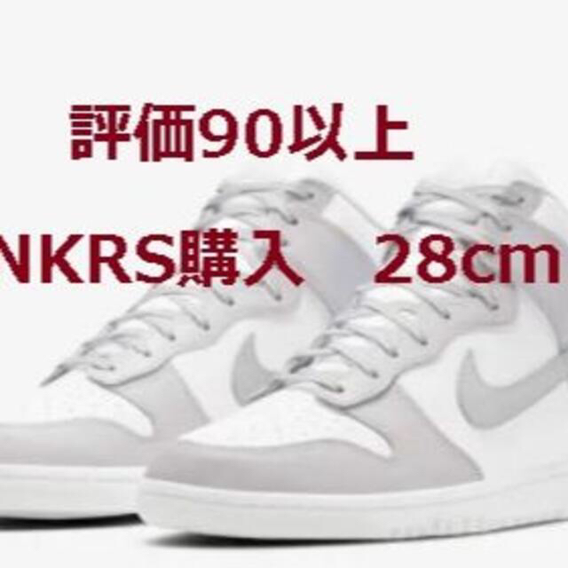 ダンク ハイ レトロ　バストグレイ DUNK HIGH Vast Grey