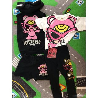 ヒステリックミニ(HYSTERIC MINI)のテディ セット(Tシャツ/カットソー)