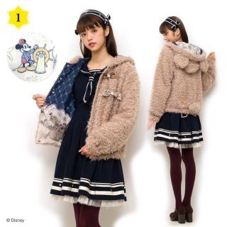 ダッフィー ボアジャケット シークレットハニー