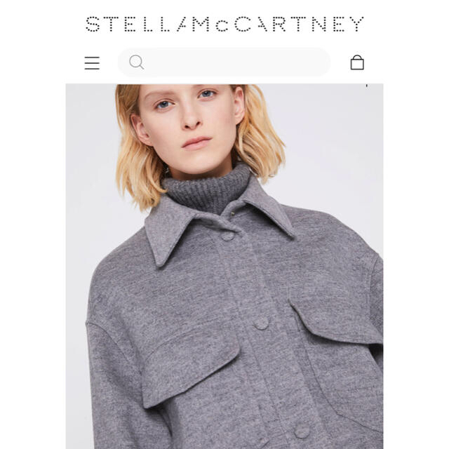 Stella McCartney(ステラマッカートニー)のステラマッカートニー オーバーサイズコート レディースのジャケット/アウター(ロングコート)の商品写真