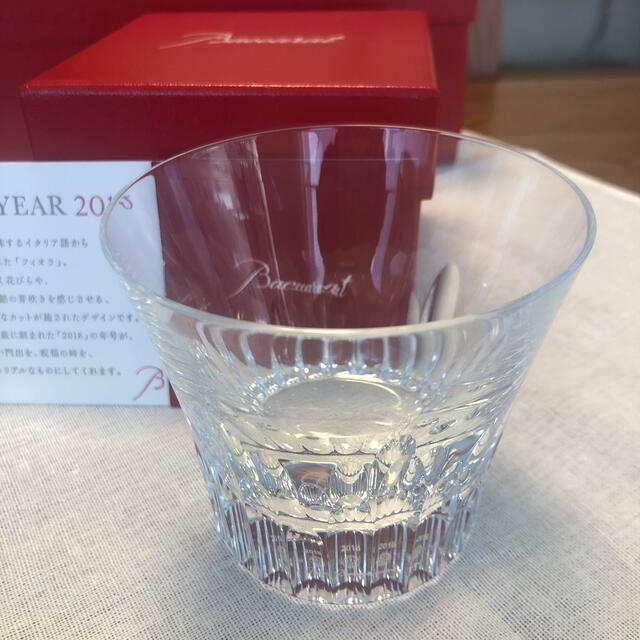 新品！Baccarat ロックグラス 2018