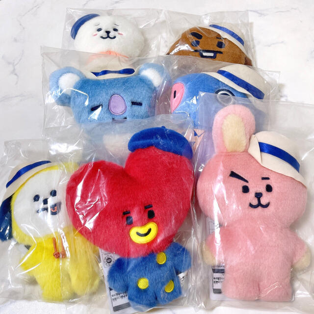 防弾少年団(BTS)(ボウダンショウネンダン)のBT21 BTS 一番くじ　ぬいぐるみフルコンプ　ラストワン　セット エンタメ/ホビーのおもちゃ/ぬいぐるみ(キャラクターグッズ)の商品写真