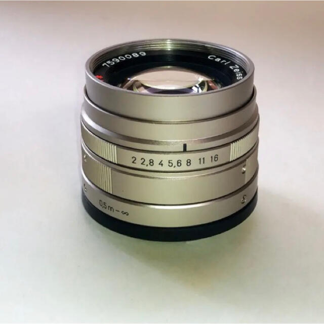 CONTAX carl zeiss planar 45mm F2 コンタックス - レンズ(単焦点)
