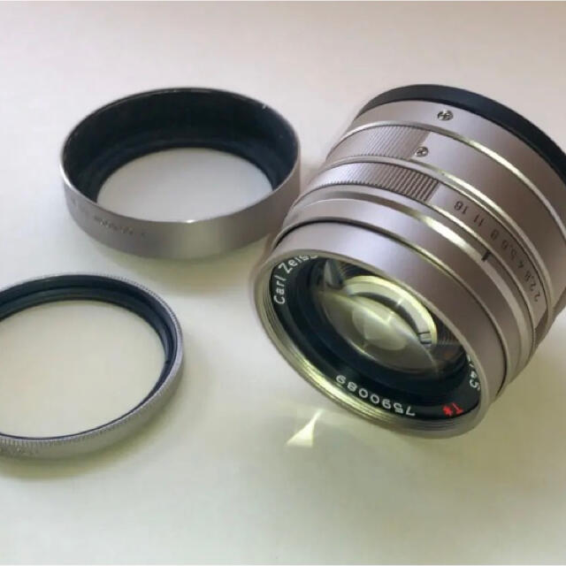 CONTAX carl zeiss planar 45mm F2 コンタックス - レンズ(単焦点)