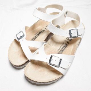 ビルケンシュトック(BIRKENSTOCK)の[BIRKENSTOCK]　サンダル　白　サイズ39(25)(サンダル)