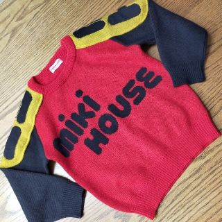 ミキハウス(mikihouse)のクラゲ様専用　mikihouseミキハウスヴィンテージニットとアンパンマンセット(ニット)