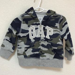 ベビーギャップ(babyGAP)のGAP ベビー　パーカー　クマ耳　6〜12ヶ月サイズ(トレーナー)