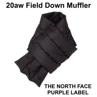 ザノースフェイス(THE NORTH FACE)の【20AW新作】ノースフェイス パープルレーベル　フィールドダウンマフラー(マフラー)