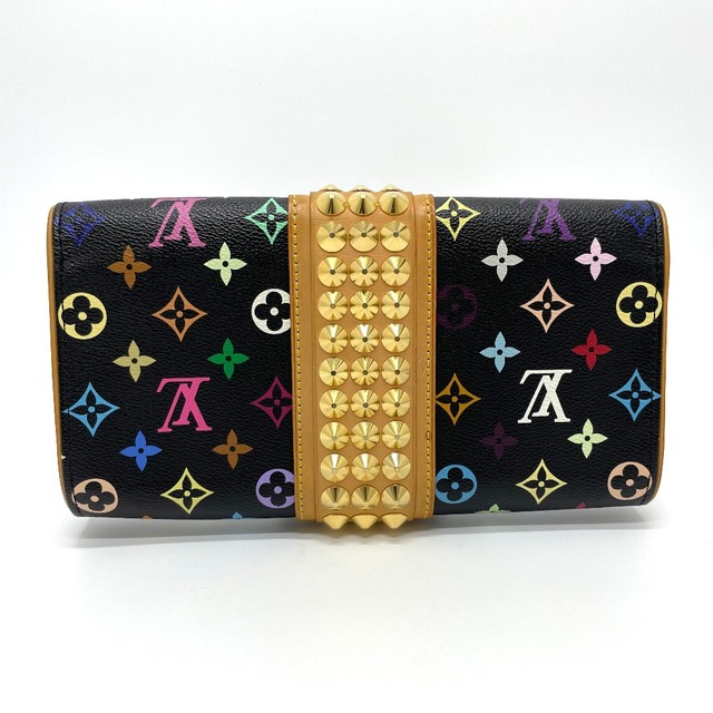 LOUIS VUITTON(ルイヴィトン)のルイヴィトン LOUIS VUITTON ポシェットコートニー M45640 モノグラムマルチカラー クラッチバッグ セカンドバッグ モノグラムマルチカラーキャンバス ノワール マルチカラー レディースのバッグ(クラッチバッグ)の商品写真