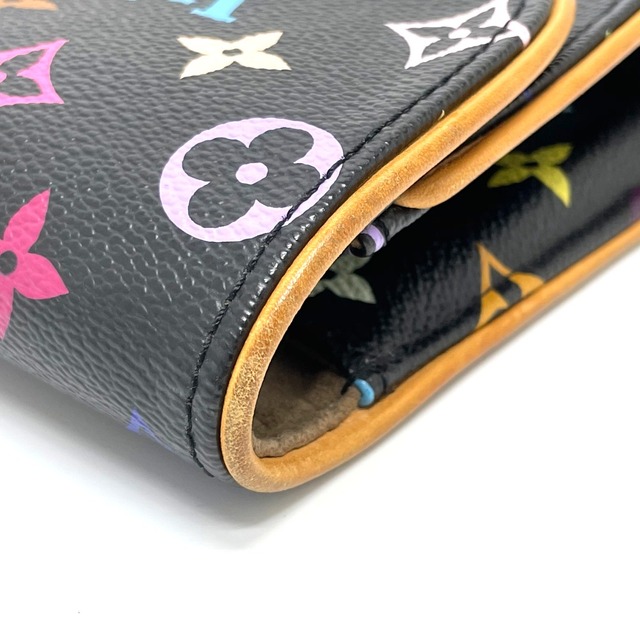 LOUIS VUITTON(ルイヴィトン)のルイヴィトン LOUIS VUITTON ポシェットコートニー M45640 モノグラムマルチカラー クラッチバッグ セカンドバッグ モノグラムマルチカラーキャンバス ノワール マルチカラー レディースのバッグ(クラッチバッグ)の商品写真