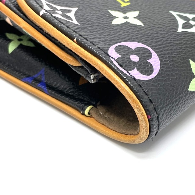 LOUIS VUITTON(ルイヴィトン)のルイヴィトン LOUIS VUITTON ポシェットコートニー M45640 モノグラムマルチカラー クラッチバッグ セカンドバッグ モノグラムマルチカラーキャンバス ノワール マルチカラー レディースのバッグ(クラッチバッグ)の商品写真