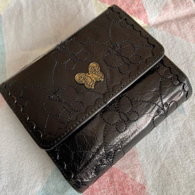 ANNA SUI　ビジューデコレーション財布