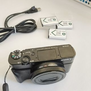 ソニー(SONY)のrx100m3 美品 おまけ有り(コンパクトデジタルカメラ)