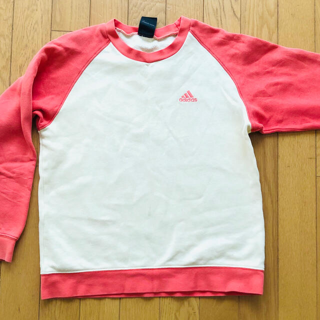 adidas(アディダス)のアディダス　トレーナー キッズ/ベビー/マタニティのキッズ服男の子用(90cm~)(Tシャツ/カットソー)の商品写真