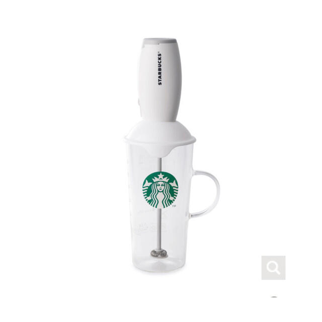 Starbucks Coffee(スターバックスコーヒー)のStarbucks ミルクフォーマー&カップ　新品未使用 インテリア/住まい/日用品のキッチン/食器(調理道具/製菓道具)の商品写真