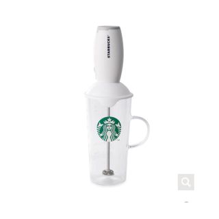 スターバックスコーヒー(Starbucks Coffee)のStarbucks ミルクフォーマー&カップ　新品未使用(調理道具/製菓道具)