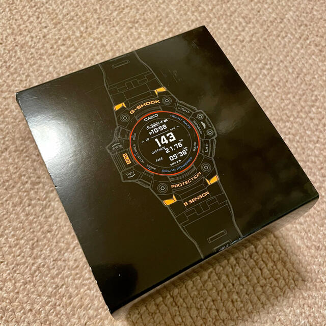 G-SHOCK GBD-H1000 BLACK NEON ORANGE