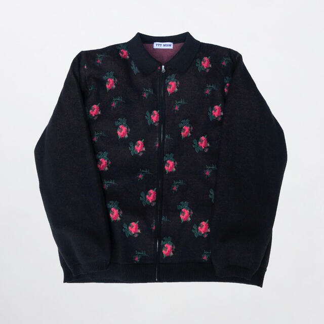 TTT_MSW Flower Knit Poloトップス