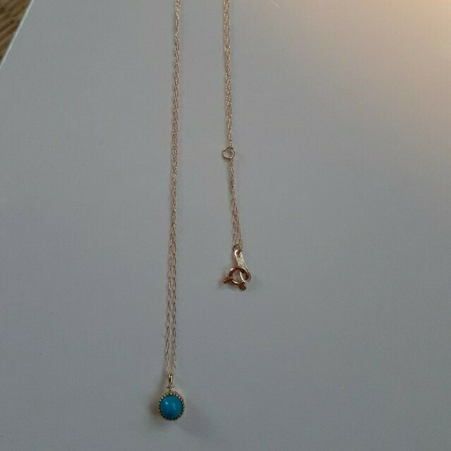 トルコ石ネックレス K18 balibronze.com