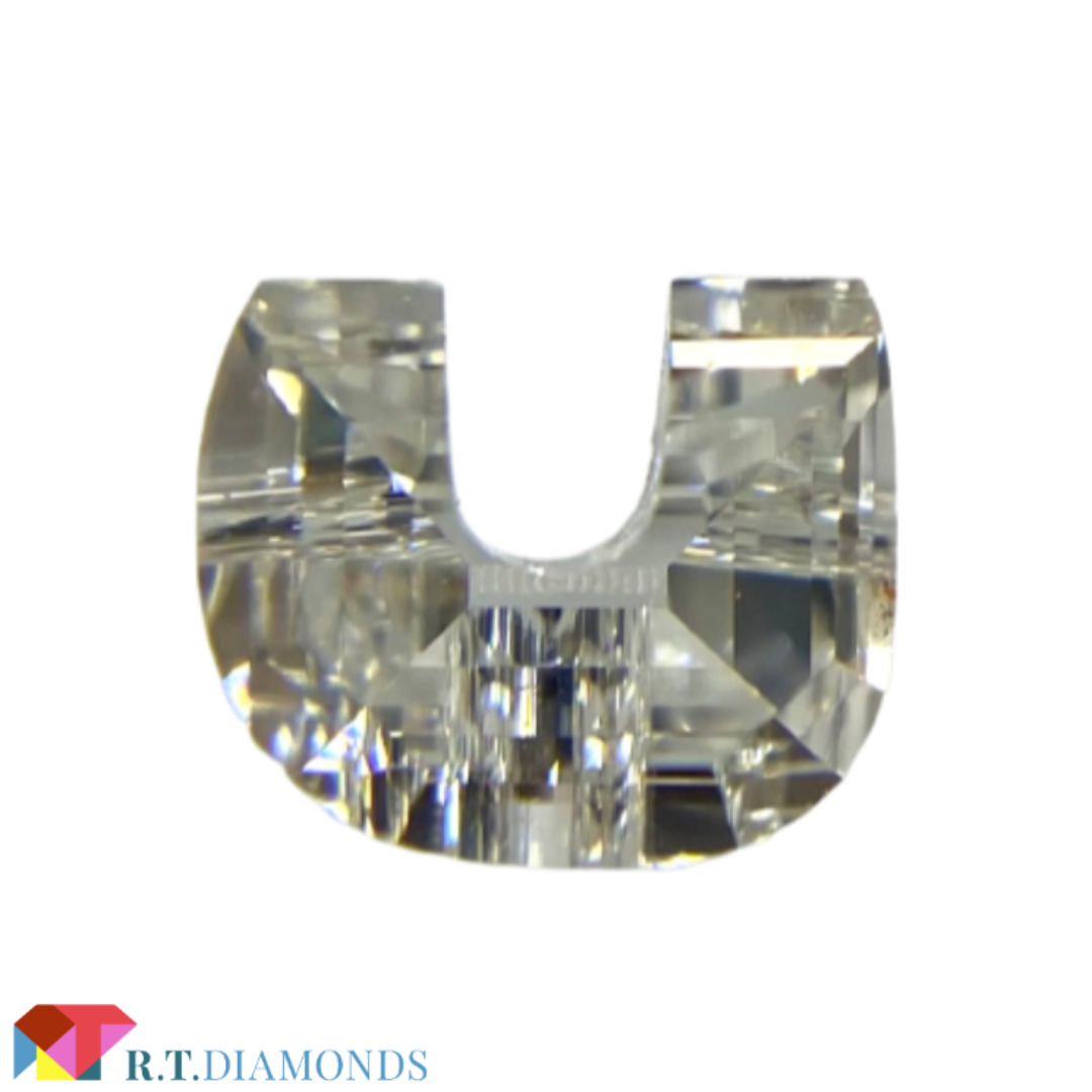 アルファベットC/Uの形! Iカラー SI1/0.286ct/RT0486-