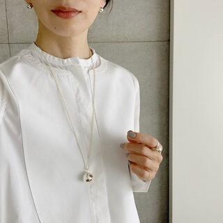 ドゥロワー(Drawer)のCHIEKO+　wonky ball necklace † silver (ネックレス)