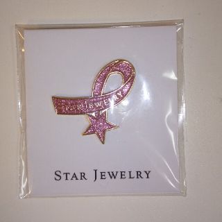 スタージュエリー(STAR JEWELRY)のスタージュエリー ピンバッジ ピンクリボン(その他)