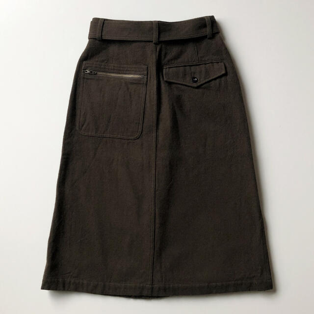 MARGARET HOWELL - MHL. スカート ウールコットン ドリル地 MARGARET HOWELL - MHL. スカート ウールコットン ドリル地