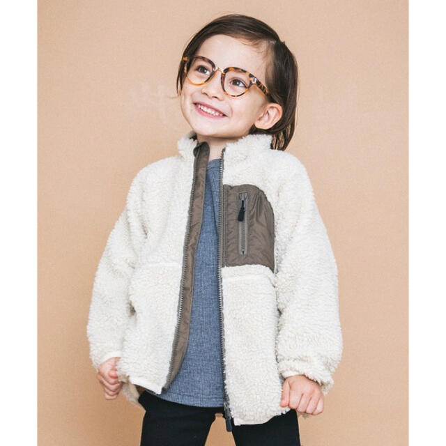 Branshes(ブランシェス)のブランシェス　ボアジャケット キッズ/ベビー/マタニティのキッズ服男の子用(90cm~)(ジャケット/上着)の商品写真