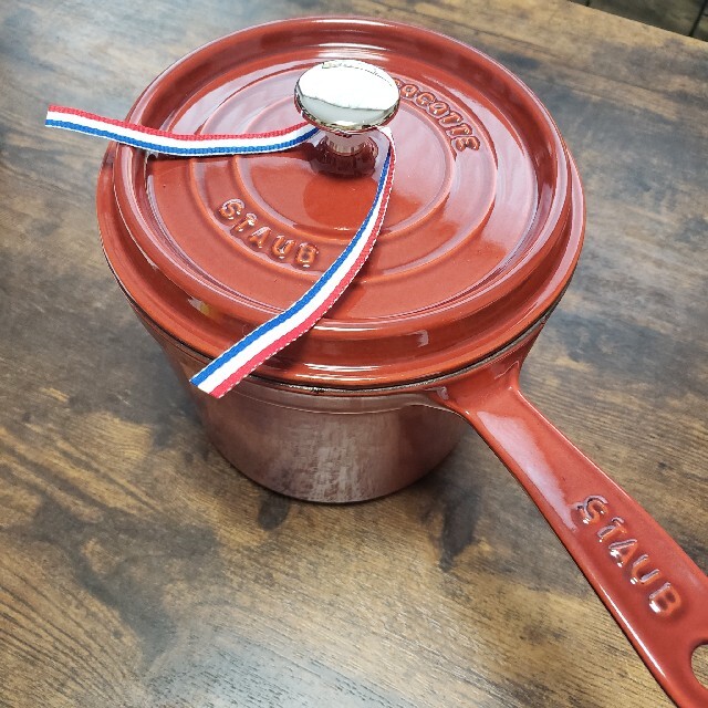 STAUB ストウブ スープポット 18cm ガーネットローズ ルージュ レア