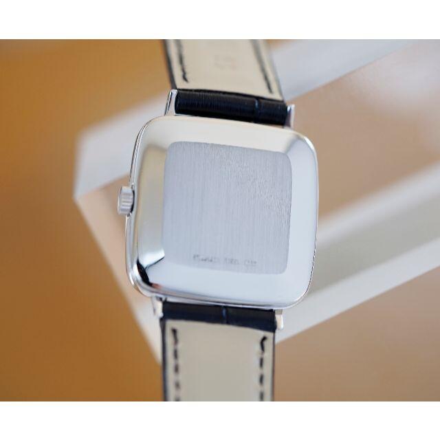 OMEGA(オメガ)の美品 オメガ ジュネーブ スクエア シルバー ローマン 手巻き メンズ  メンズの時計(腕時計(アナログ))の商品写真