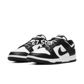 ナイキ(NIKE)のNIKE DUNK LOW RETRO WHITE/BLACK(スニーカー)