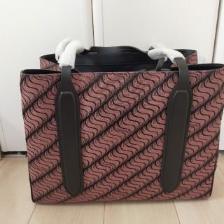 Smythson - スマイソン S' Monogram Ciappa トートバッグ M ブラッシュ