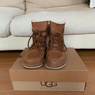 アグ(UGG)の美品　アグ　ロッジ　ブーツ　24(ブーツ)