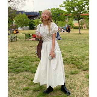 スタイルナンダ(STYLENANDA)のバックリボンワンピース(ロングワンピース/マキシワンピース)