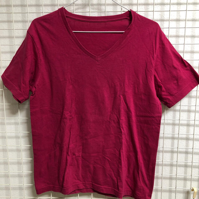 Vネック Ｔシャツ Sサイズ メンズのトップス(Tシャツ/カットソー(半袖/袖なし))の商品写真